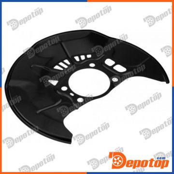 Déflecteur, disque de frein avant droite pour TOYOTA | HTO-TY-043, 8180378